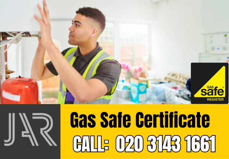 gas safe certificate Grove Park