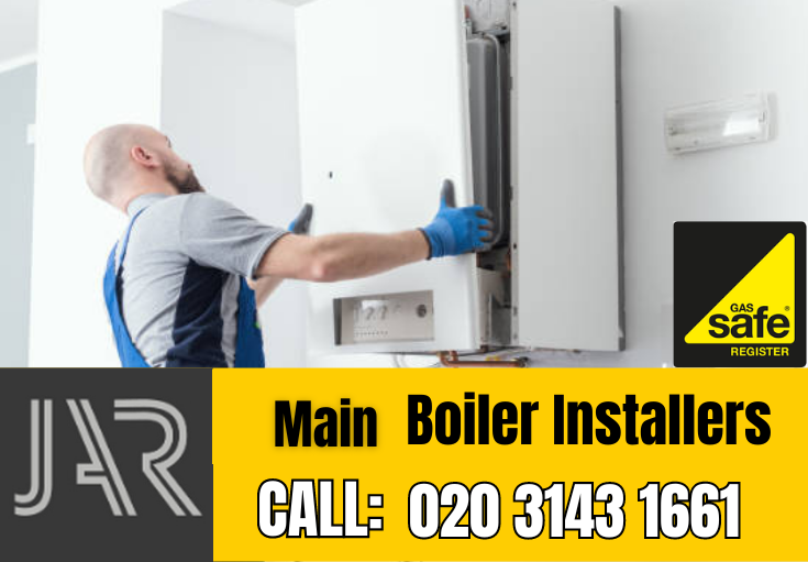 Main boiler installation Grove Park